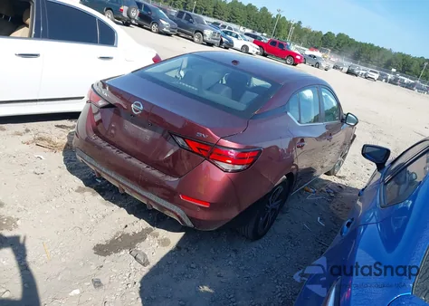 2022 Nissan Sentra Sv Xtronic Cvt z USA, uszkodzony, nr VIN 3N1AB8CV9NY217924